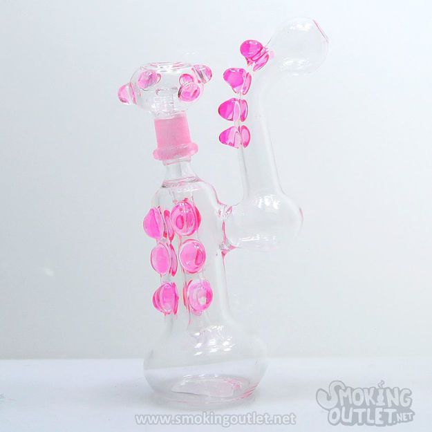 Pink Pearl Dab Rig Smoking Outlet
