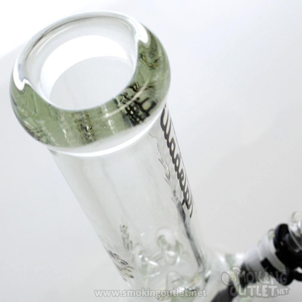 Quartz Beaker Bong w/ Diffused Downstem and Ice Pinch Water Pipes