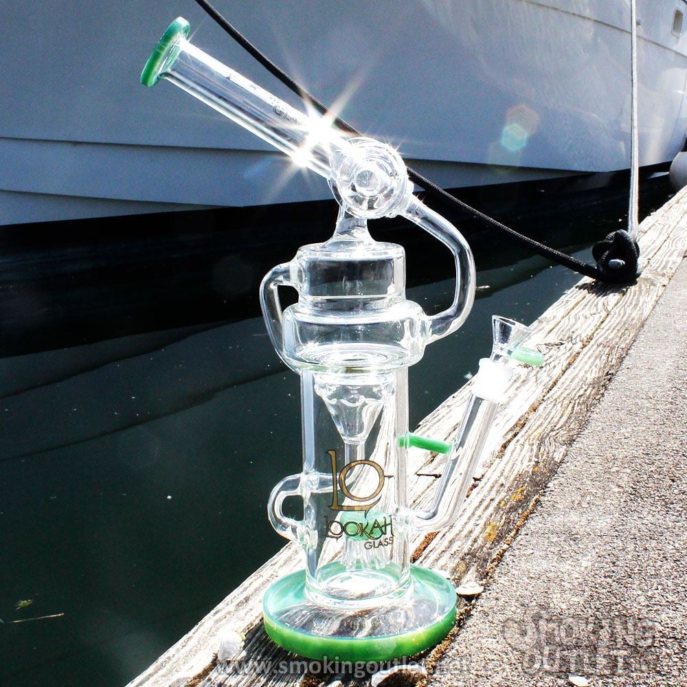 Recycling Rig by Lookah Glass | Smoking Outlet