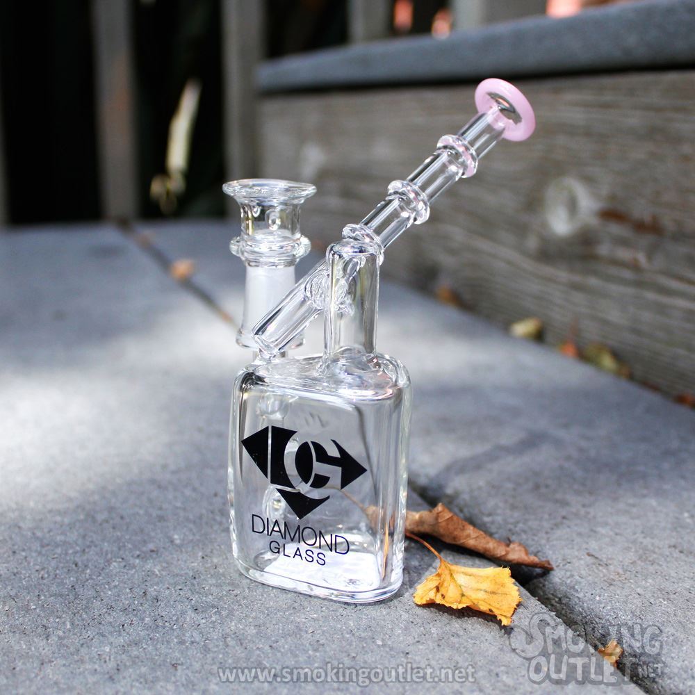 Mini Prism Dab Rig by Diamond Glass | Smoking Outlet