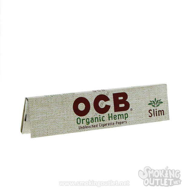OCB Slim Organic Rolling Papers Smoking Outlet