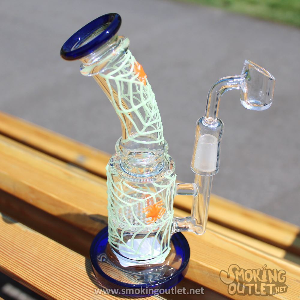 Spidey Glow Mini Dab Rig | Smoking Outlet