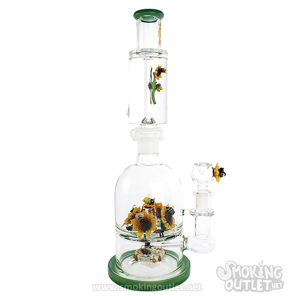 Sunflower Station by Apollo Glassworks | Smoking Outlet