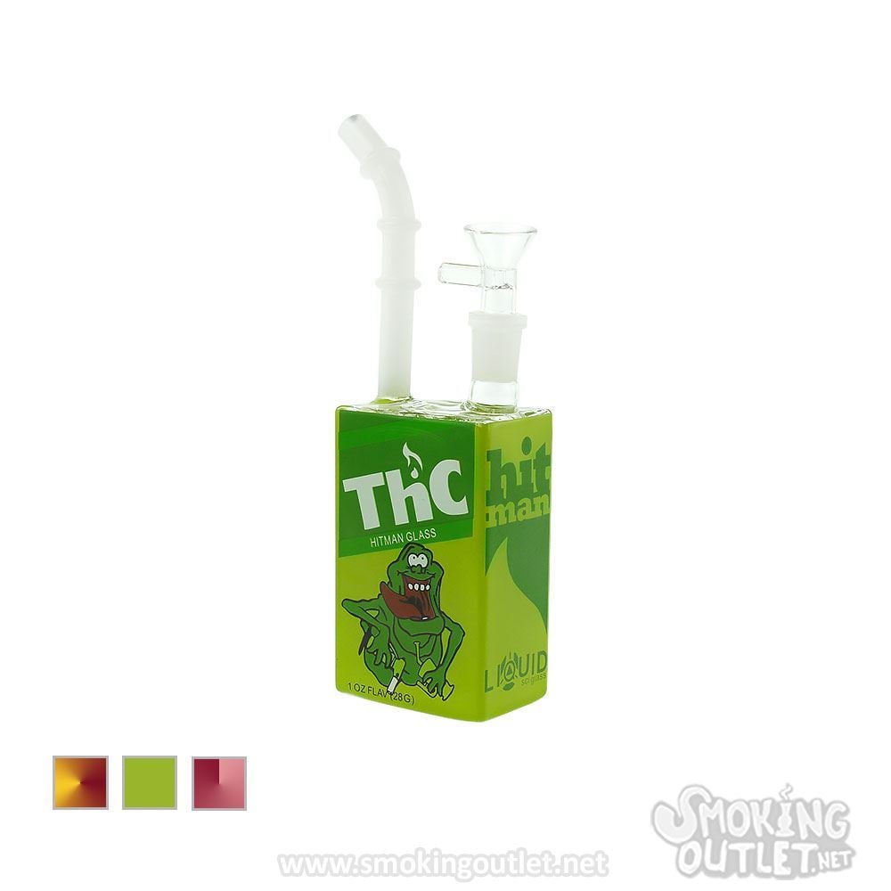 Juice Box Classic Bong by Hitman Glass & Liquid Sci Glass Smoking Outlet
