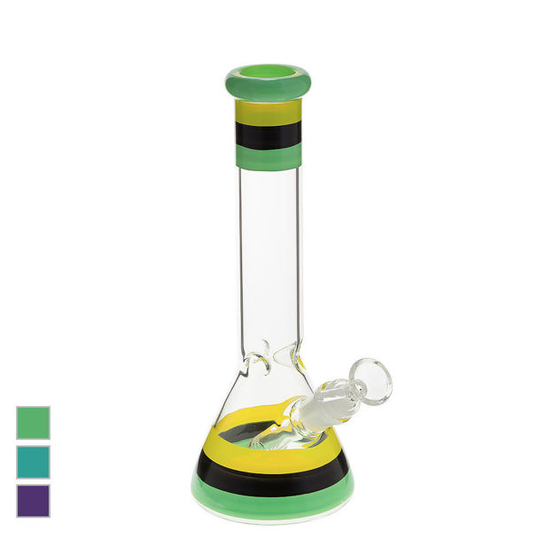Candy Stripe Beaker Bong Cheap Water Pipes, Cheap Bongs, Cheap Dab