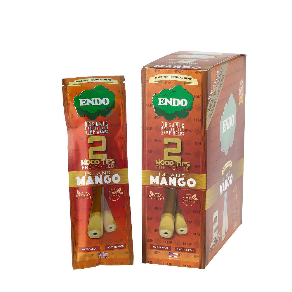 Endo Organic PreRolled Wraps Box Smoking Outlet